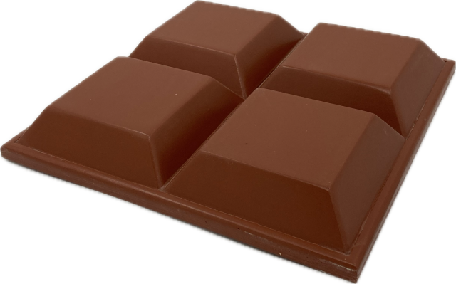 carr de chocolat